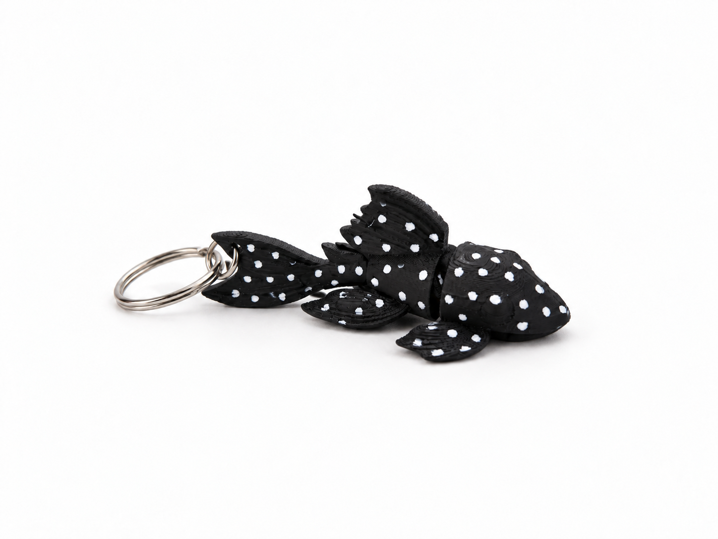 Pleco Fish Keychain